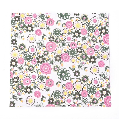 Printed Cotton Fabric AJEW-WH0021-62D-1