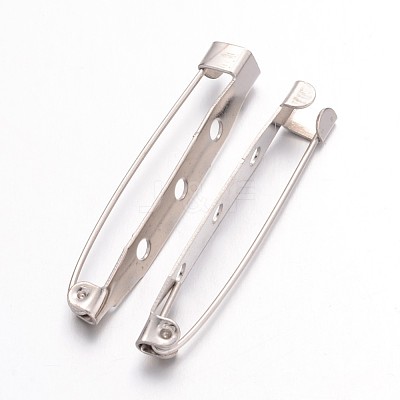 Iron Brooch Findings IFIN-S526-40mm-1