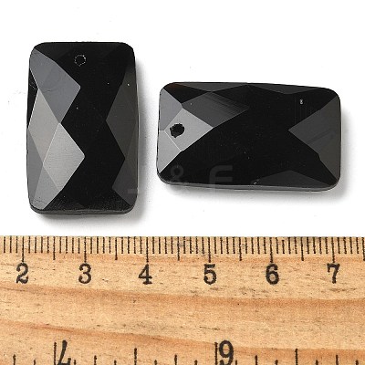 Natural Black Onyx(Dyed & Heated) Pendants G-Z071-04D-1