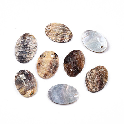 Natural Akoya Shell Pendants SHEL-N026-201-1