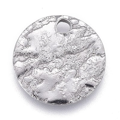 Tarnish Resistant 304 Stainless Steel Charms X-STAS-M228-C02-P-1