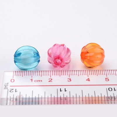 Transparent Acrylic Beads X-TACR-S098-M-1