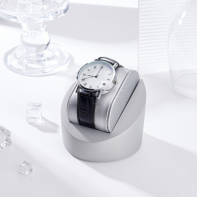 Wood with Sponge Watch Display Stands ODIS-WH0038-163B-1