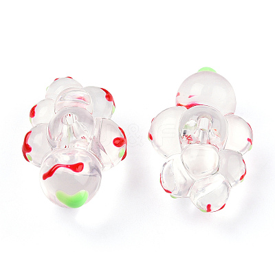 Transparent Acrylic Beads ACRC-T012-01-C02-1