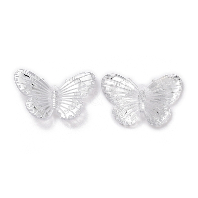 Transparent Acrylic Pendants X-TACR-A004-05B-01-1