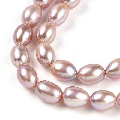 Natural Cultured Freshwater Pearl Beads Strands PEAR-N012-AA-03-1