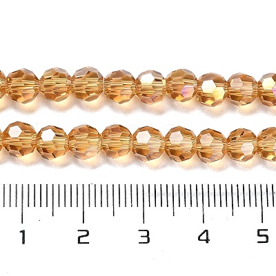 Transparent Glass Beads EGLA-A035-T6mm-B17-1