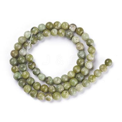Natural Idocrase Beads Strands G-N165-7-2-1