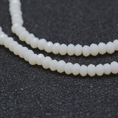 Opaque Glass Beads Strands X-EGLA-J144-NB11-1