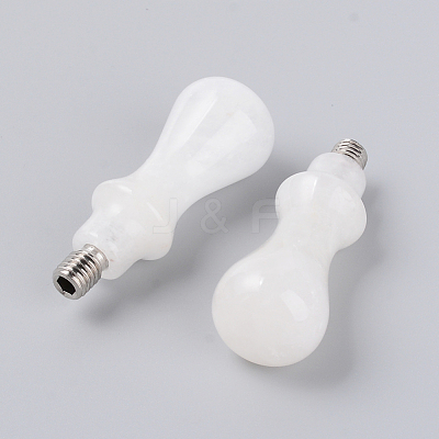 Natural Quartz Crystal  Handle DIY-WH0224-65A-1
