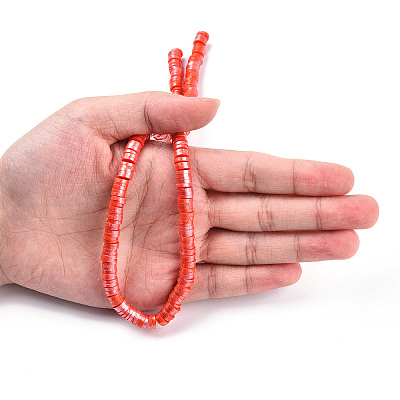 Handmade Polymer Clay Beads Strands CLAY-CJC0015-01E-1