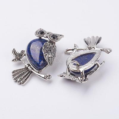 Natural Lapis Lazuli Pendants G-E442-01A-1