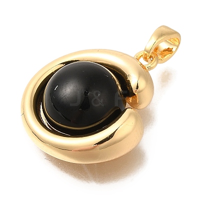 Brass Pendants KK-K388-40G-1