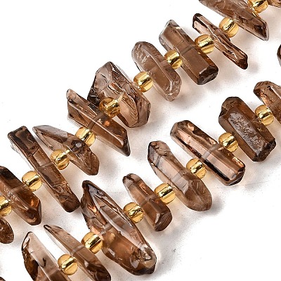 Natural Quartz Crystal Beads Strands G-F800-E14-1