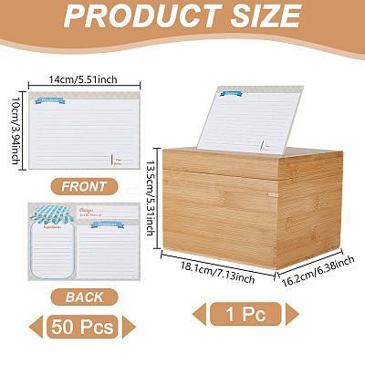 1Pc Bamboowood Boxes WOOD-NB0002-91-1