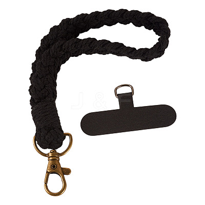 Cotton Braided Mobile Straps AJEW-TAC0030-030B-1