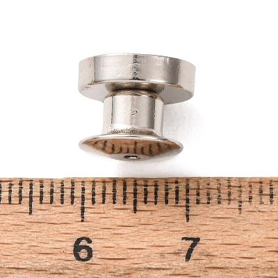 Magnetic Alloy Secure Locking Pin Backs AL-B004-03P-D-1