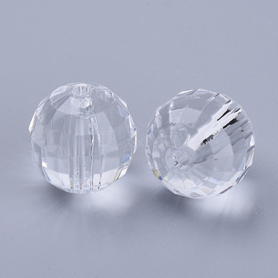 Transparent Acrylic Beads TACR-Q254-30mm-V01-1