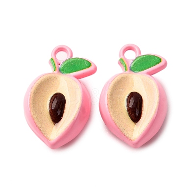 Baking Paint Alloy Pendants LS-FIND-G097-04C-1