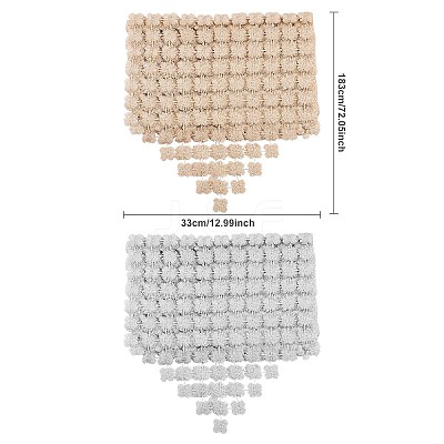 Polyester Table Runner for Dining Table DJEW-FG0001-04-1