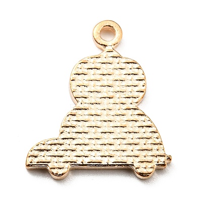 Thanksgiving Day Alloy Enamel Pendants X-ENAM-D060-02F-KCG-1