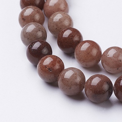 Natural Purple Aventurine Beads GSR10mmC025-1