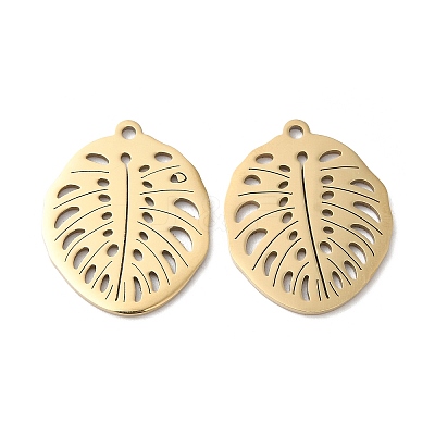 Ion Plating(IP) 316L Surgical Stainless Steel Pendants STAS-H213-04G-1