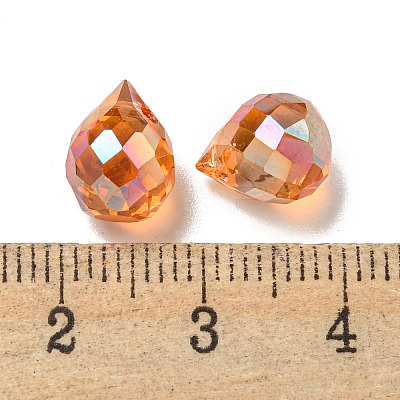 Electroplate Glass Beads EGLA-A041-02-FR01-1