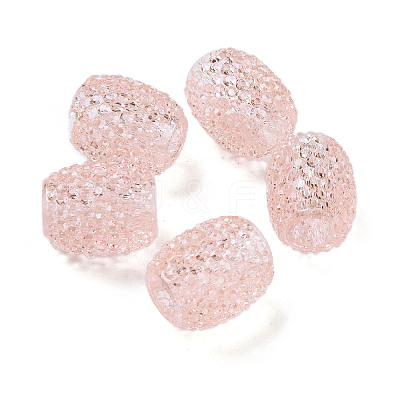 Transparent Resin European Jelly Colored Beads RESI-B025-01A-09-1