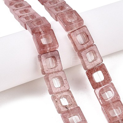 Natural Strawberry Quartz Beads Strands G-N342-103-1