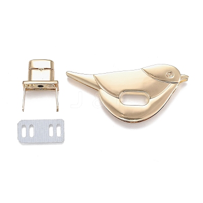 Alloy Bag Twist Lock Clasps FIND-H209-05G-1