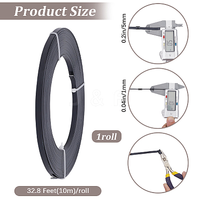 1 Roll Anodized Aluminum Wire AW-BBC0001-01B-1
