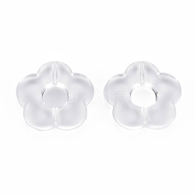 Transparent Acrylic Beads TACR-T003-17A-01-1