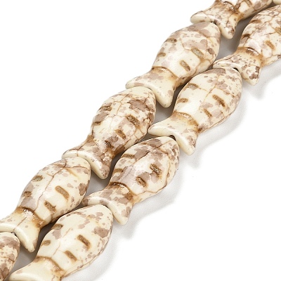 Synthetic Turquoise Beads Strands TURQ-F019-01H-1