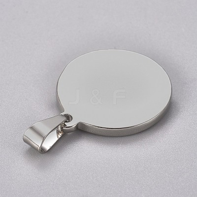 Non-Tarnish 304 Stainless Steel Pendant Sets STAS-H372-01P-1