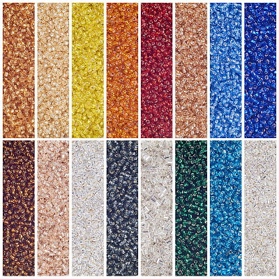 FGB 12/0 Transparent Glass Seed Beads SEED-OL0001-02-02-1