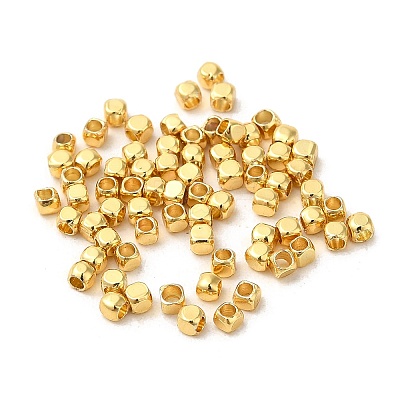 Brass Spacer Beads KK-P198-02A-G-1