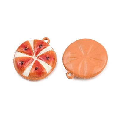 Baking Paint Zinc Alloy Pendants AL-CBA032C-03B-1