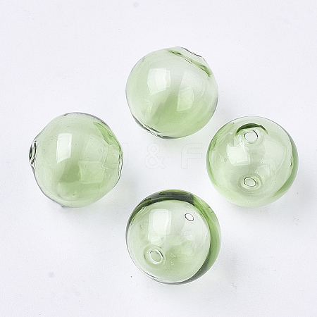 Handmade Blown Glass Beads LS-BLOW-T001-32B-05-1