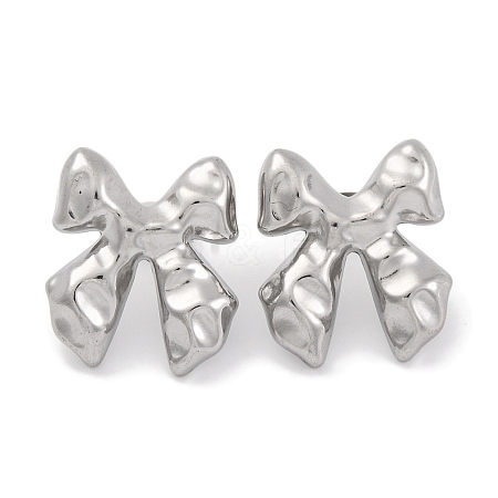 Non-Tarnish 304 Stainless Steel Stud Earrings EJEW-H013-29P-1