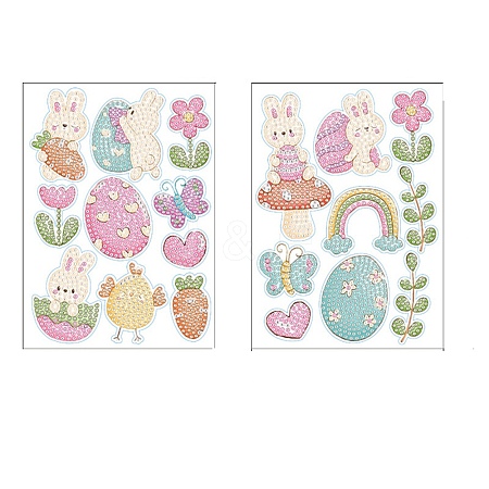 Rabbit DIY Diamond Sticker Kits PW-WGB03A7-01-1