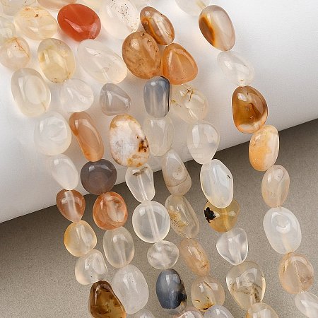 Natural Agate Beads Strands GG-C286-A25-02-1