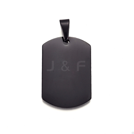 304 Stainless Steel Pendants STAS-I135-34B-1