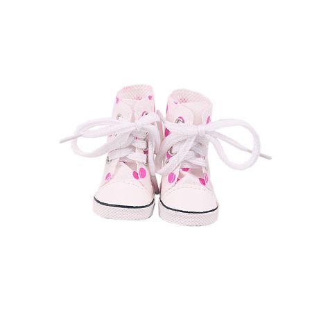 Cloth Doll High-top Canvas Shoes PW-WG29654-05-1