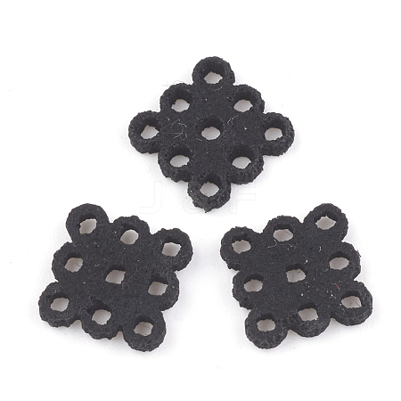 PU Leather Fabric Beads LS-FIND-T020-070-1