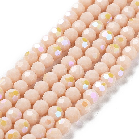 Opaque Glass Beads Strands EGLA-A035-P6mm-L05-1