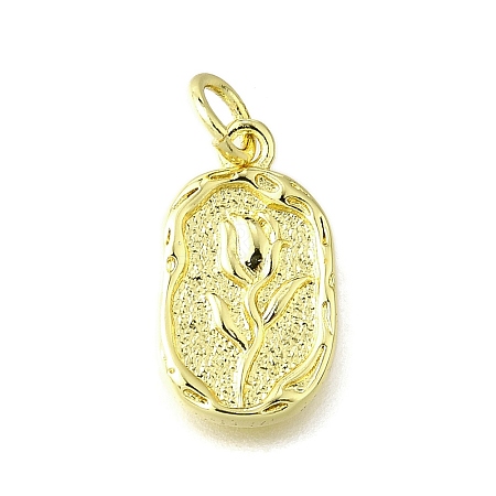 Brass Pendants KK-V007-14G-1