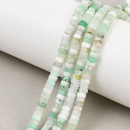 Natural Chalcedony Beads Strands G-G345-C30-2x4mm-1