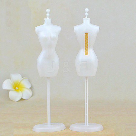 Plastic Mannequin Model Clothing Support DOLL-PW0002-075A-02-1