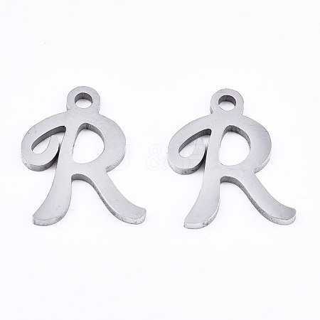 Non-Tarnish 201 Stainless Steel Charms X-STAS-T044-217P-R-1